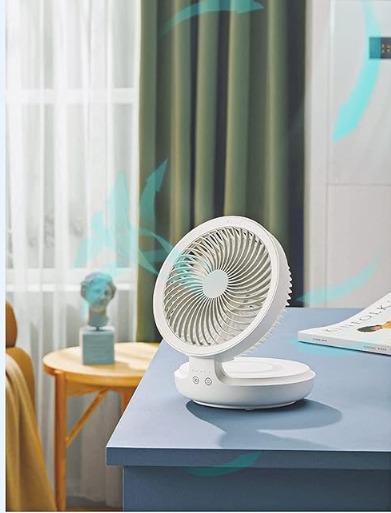 Miniatura 2 de Ventilador portátil USB con luz